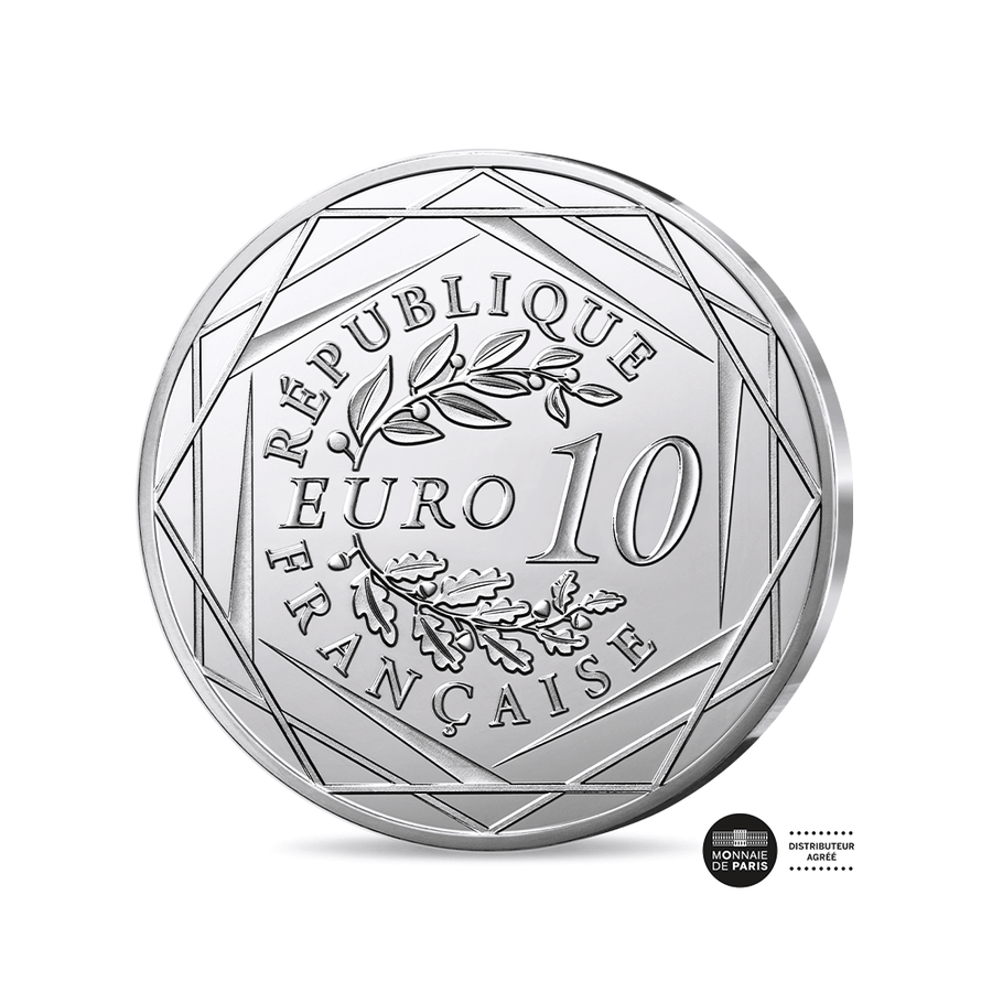 DC Comics - Monnaie de 10€ Argent (08/18) - Batman, Le Chevalier Noir - 2025