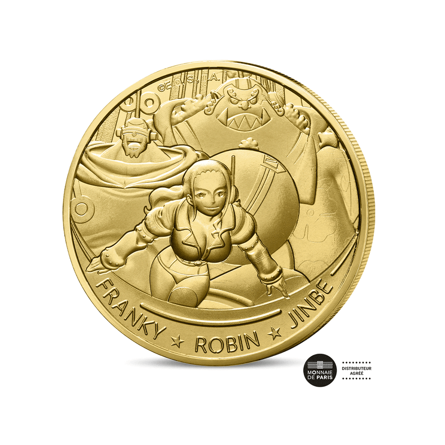 One Piece - Lot de 13 mini-médailles aléatoires - 2025