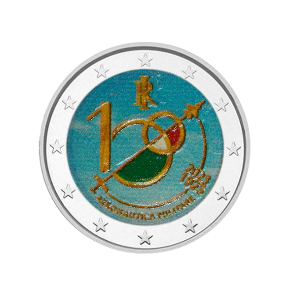 ⁣⁢Ιταλία 2023 - 2 Ευρώ - Επιχρωματισμένο⁤⁣