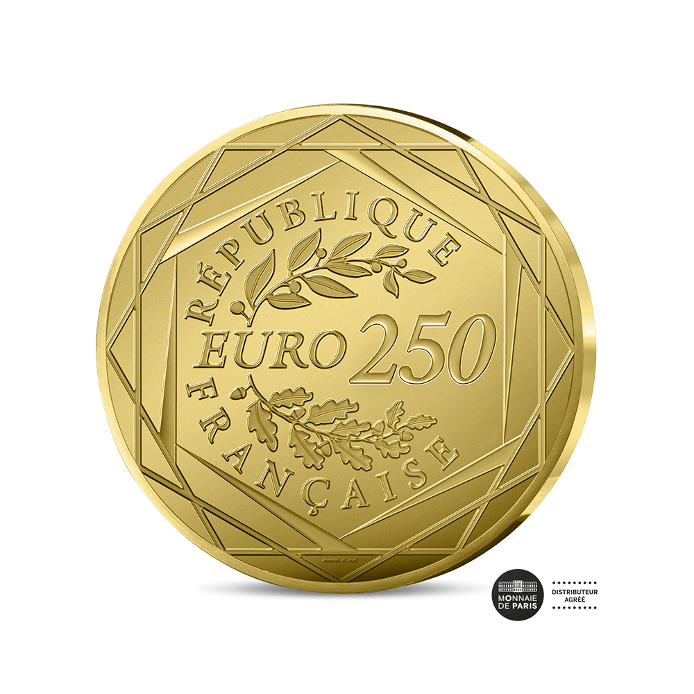 DC Comics - Monnaie de 250€ Or (01/02) - Courage - BU 2025