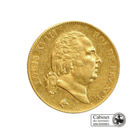 40 Francs - Louis XVIII - France - 1816-1824