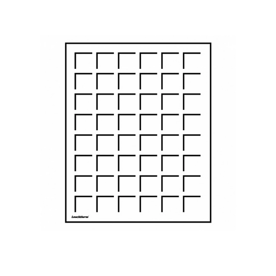 Coffret pour monnaies carré - Lignum en bois nervuré acajou