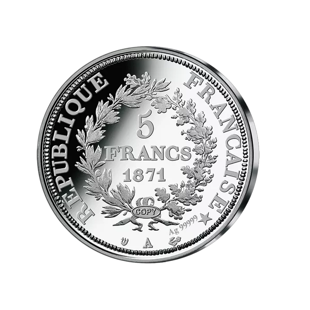 Frappe en Argent - 5 Francs - Camelinat