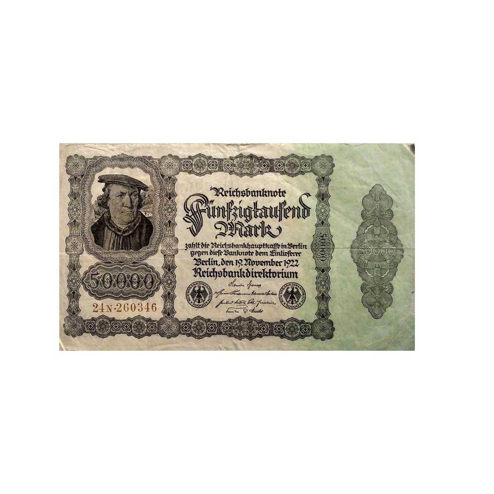 Allemagne - Billet de 50 000 Mark - 1922