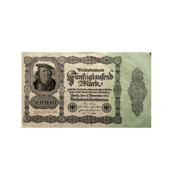 Allemagne - Billet de 50 000 Mark - 1922