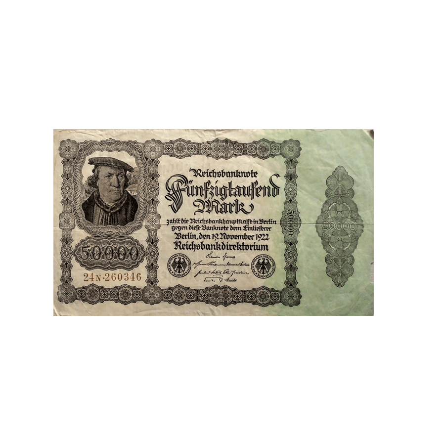 Allemagne - Billet de 50 000 Mark - 1922