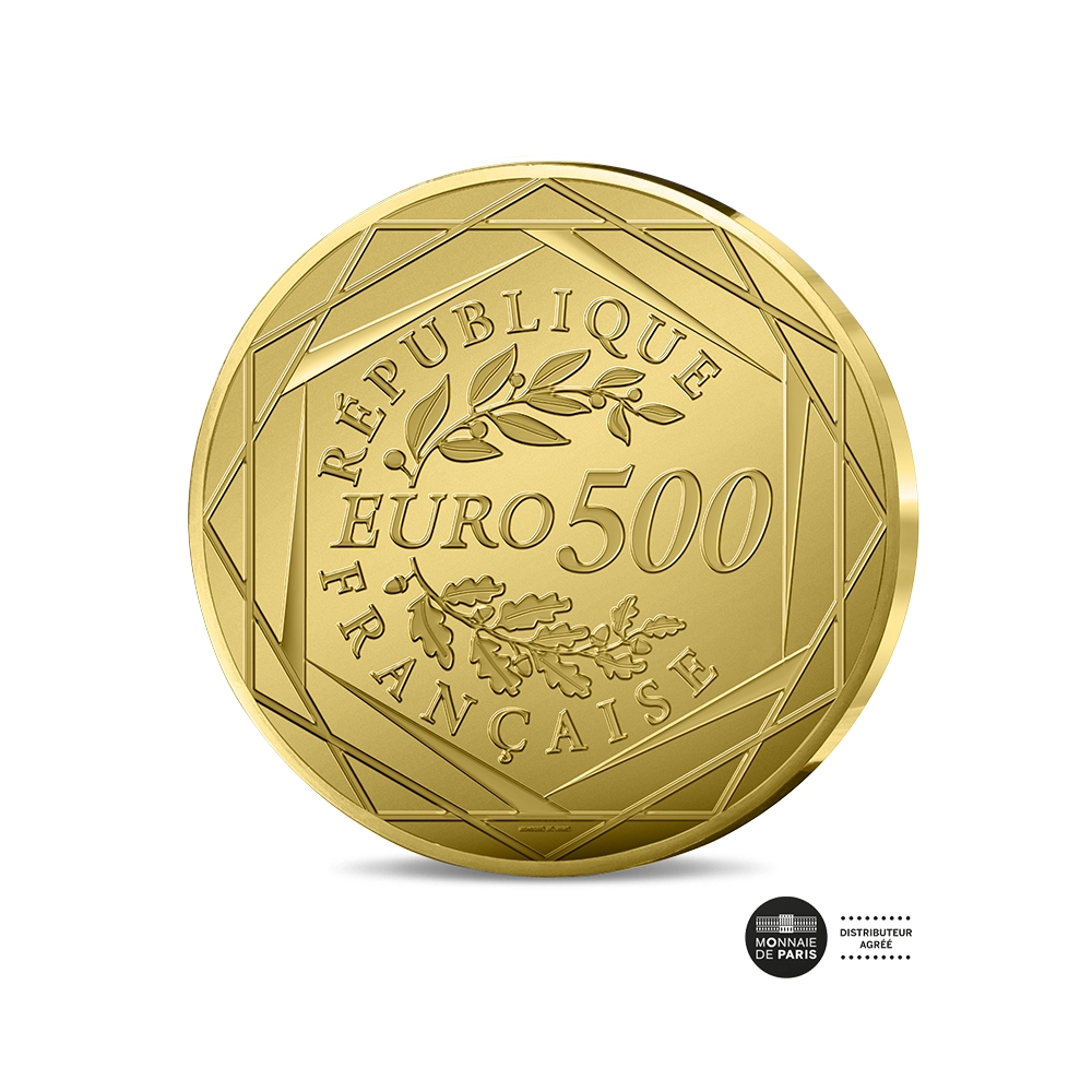 Le Seigneur des anneaux - L'anneau Unique - Monnaie de 500 Euros - Or - BU