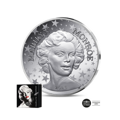 Femme du Monde - Marilyn Monroe - Monnaie de 50 Euros Argent - BE 2026
