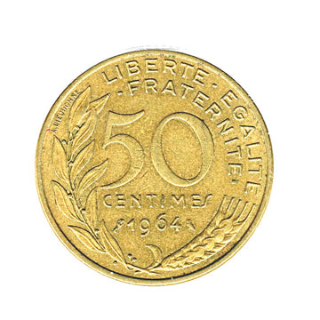 50 centimes Marianne - France - 1962-1964