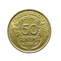 50 centimes - Morlon - France - 1931-1947