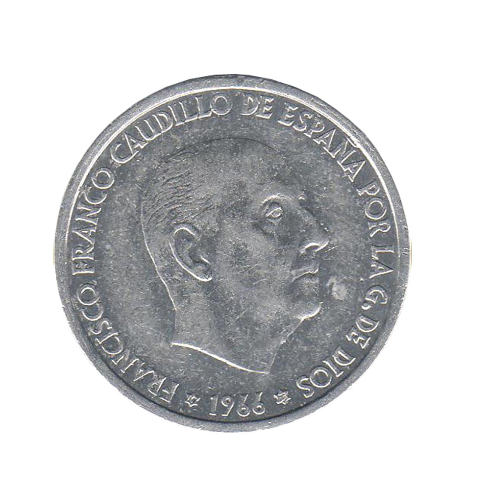 50 centesimi - Francisco Franco - Spagna - 1966-1975