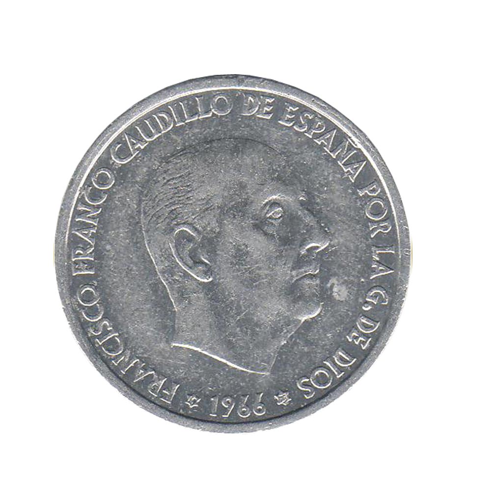50 centimes - Francisco Franco - Espagne - 1966-1975