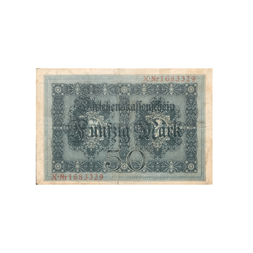 Allemagne - Billet de 50 Mark - 1914