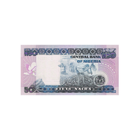 Nigeria - Billet de 50 Naira - 1991-2005