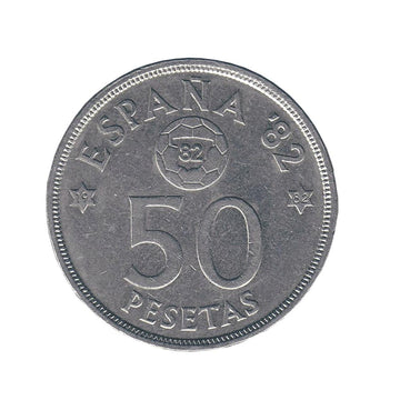 50 pesetas - Juan Carlos I - 1982