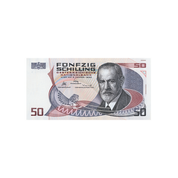 Autriche - Billet de 50 Shillings - 1986