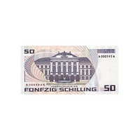 Autriche - Billet de 50 Shillings - 1986