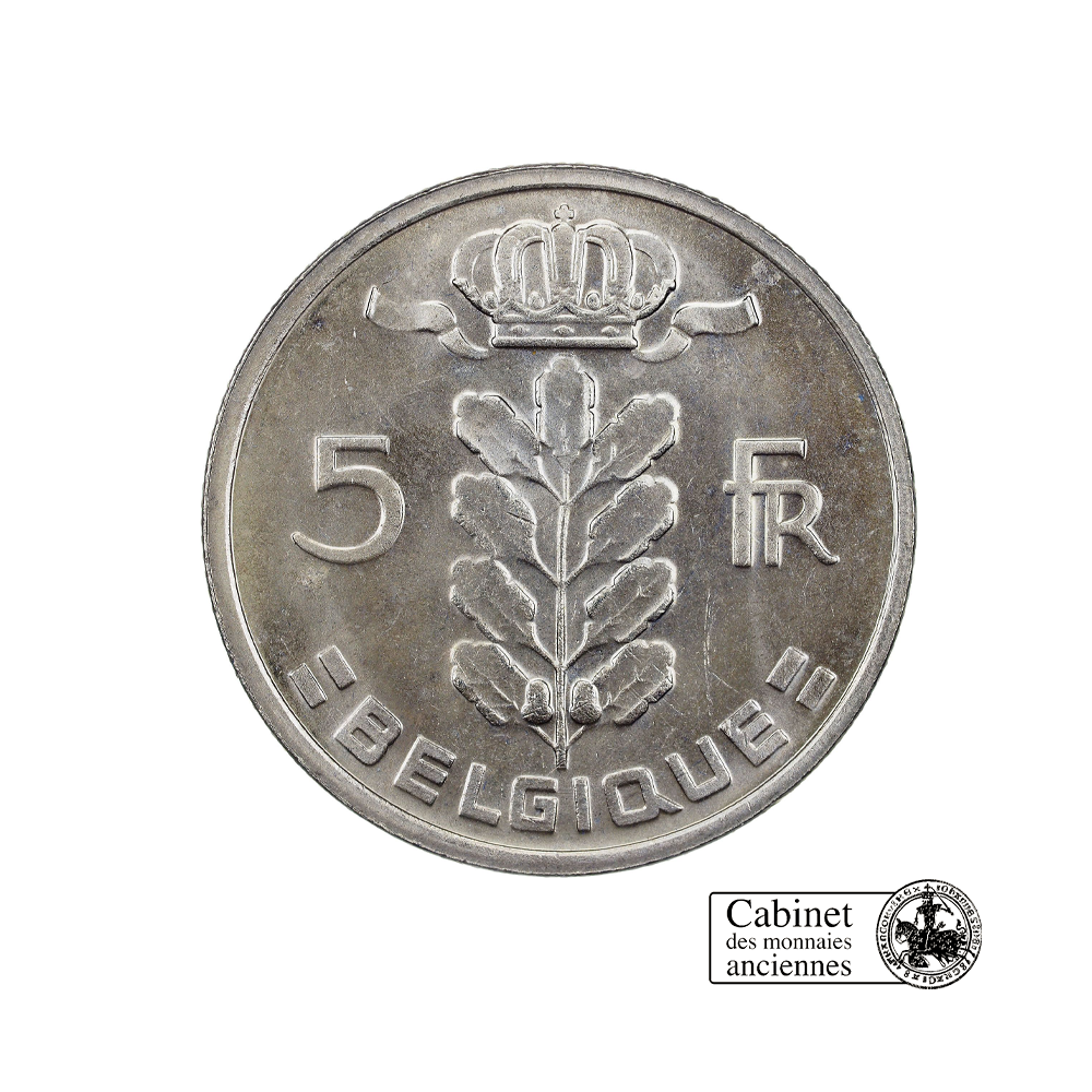 5 Francs - Cérès - Baudoin I - Belgique - 1948 - 1981