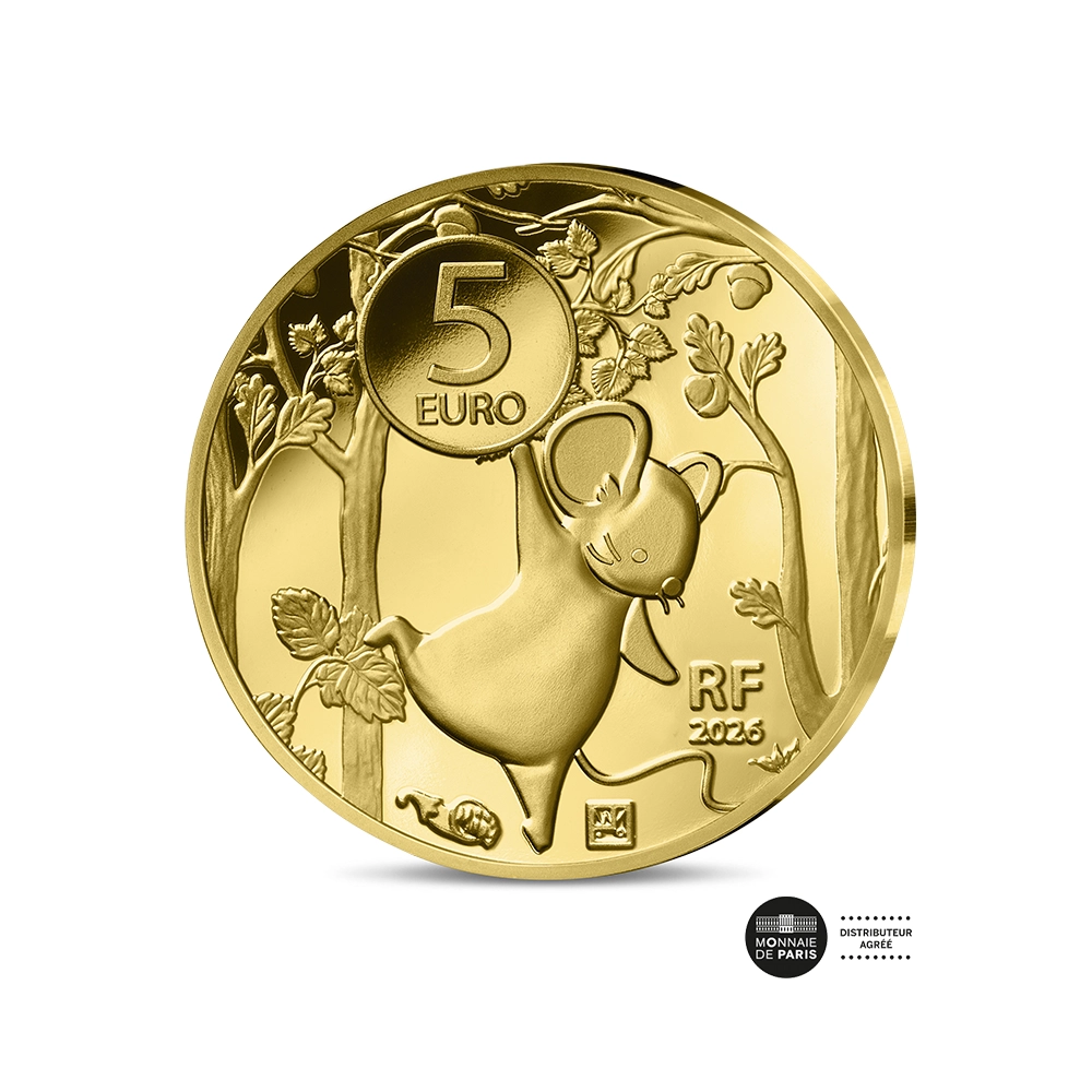 Ma première pièce - Monnaie de ½ grammes or - BE 2026