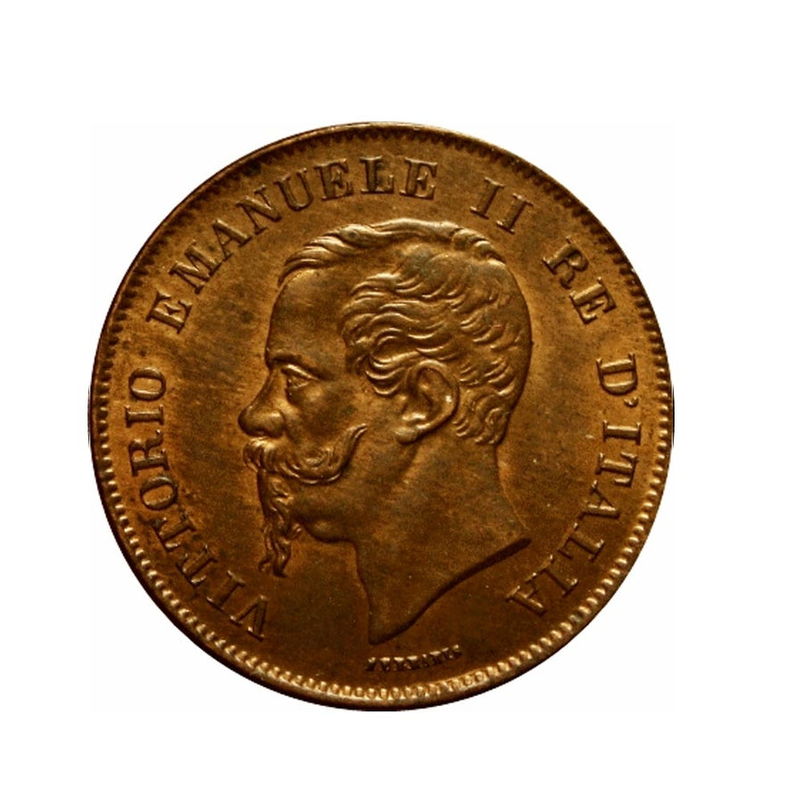 5 centesimi - Vittorio Emanuele II - Italie - 1861-1867