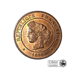 5 centimes - Cerès - IIIème  République - France - 1871 - 1898