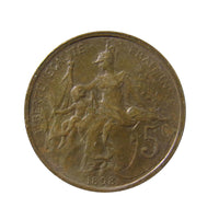 5 centavos dupuis - França - 1897-1921