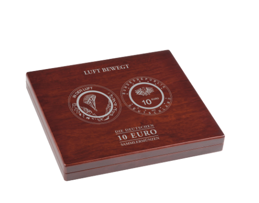 Coffret monnaies en capsules - Collection l'air se déplace