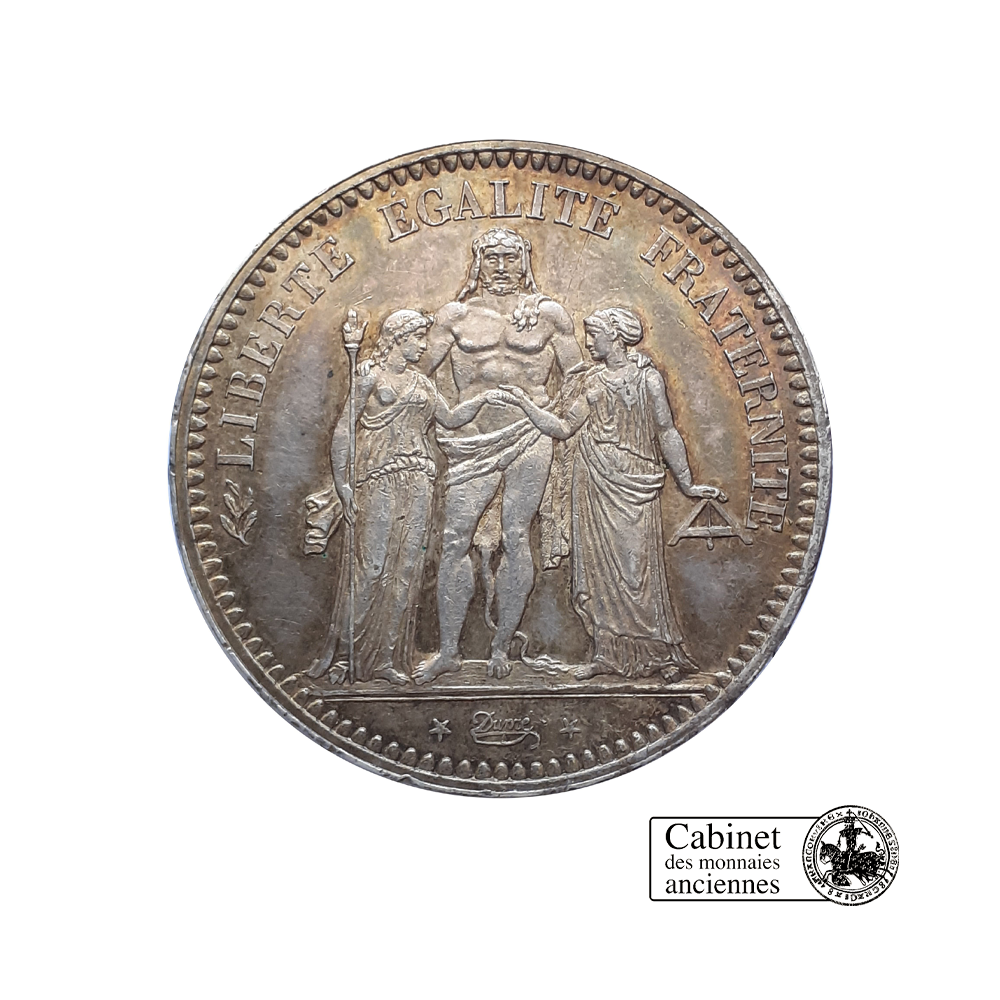 5 Francs - Hercule - IIe République - France - 1848-1849