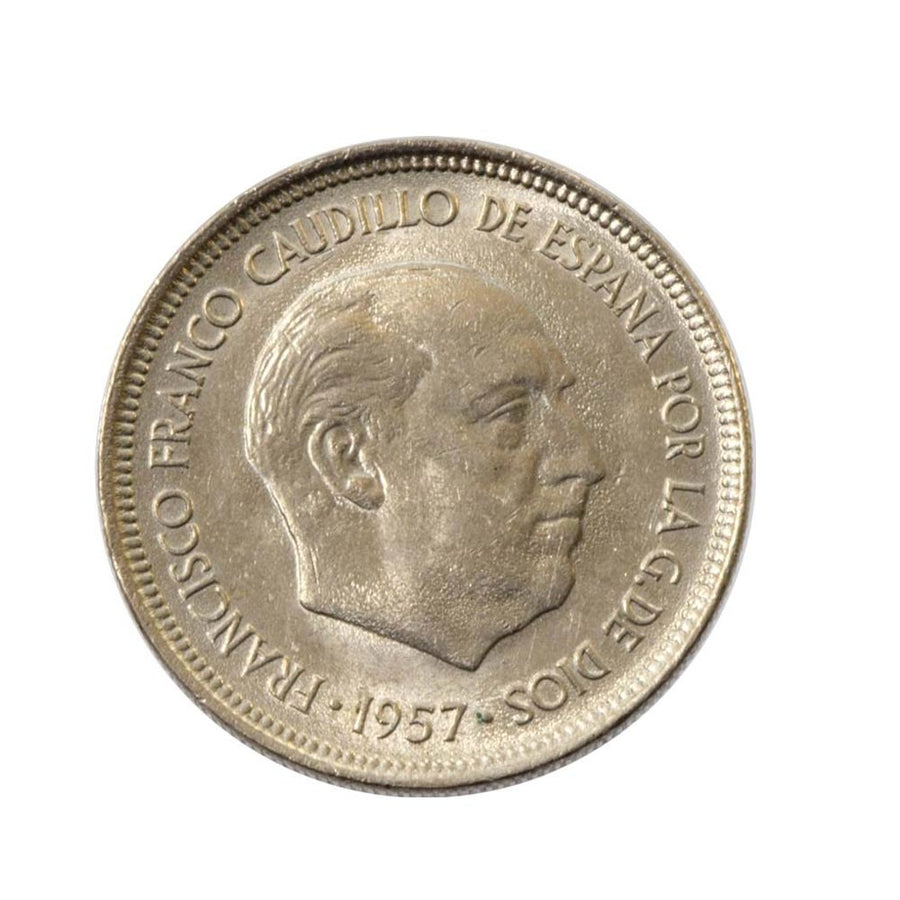 50 cents - Francisco Franco - Spain - 1966-1975