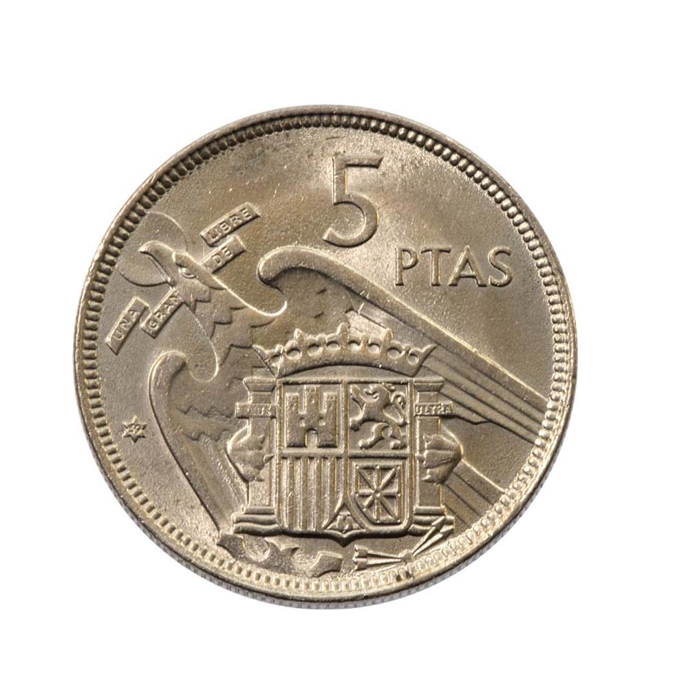 50 centesimi - Francisco Franco - Spagna - 1966-1975