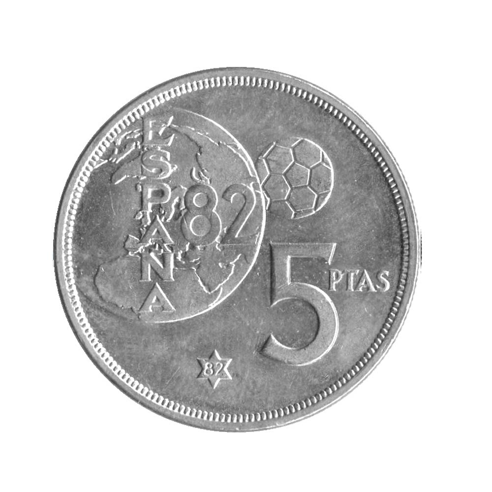 5 pesetas - Juan Carlos I - Espagne - 1980-1982