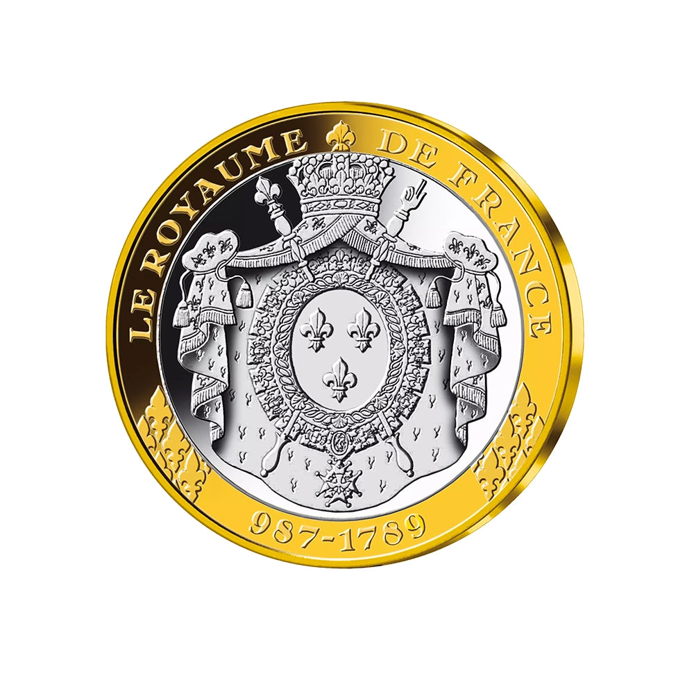 Frappe en Argent dorée à l'Or pur - Royaume de France : Ile de France