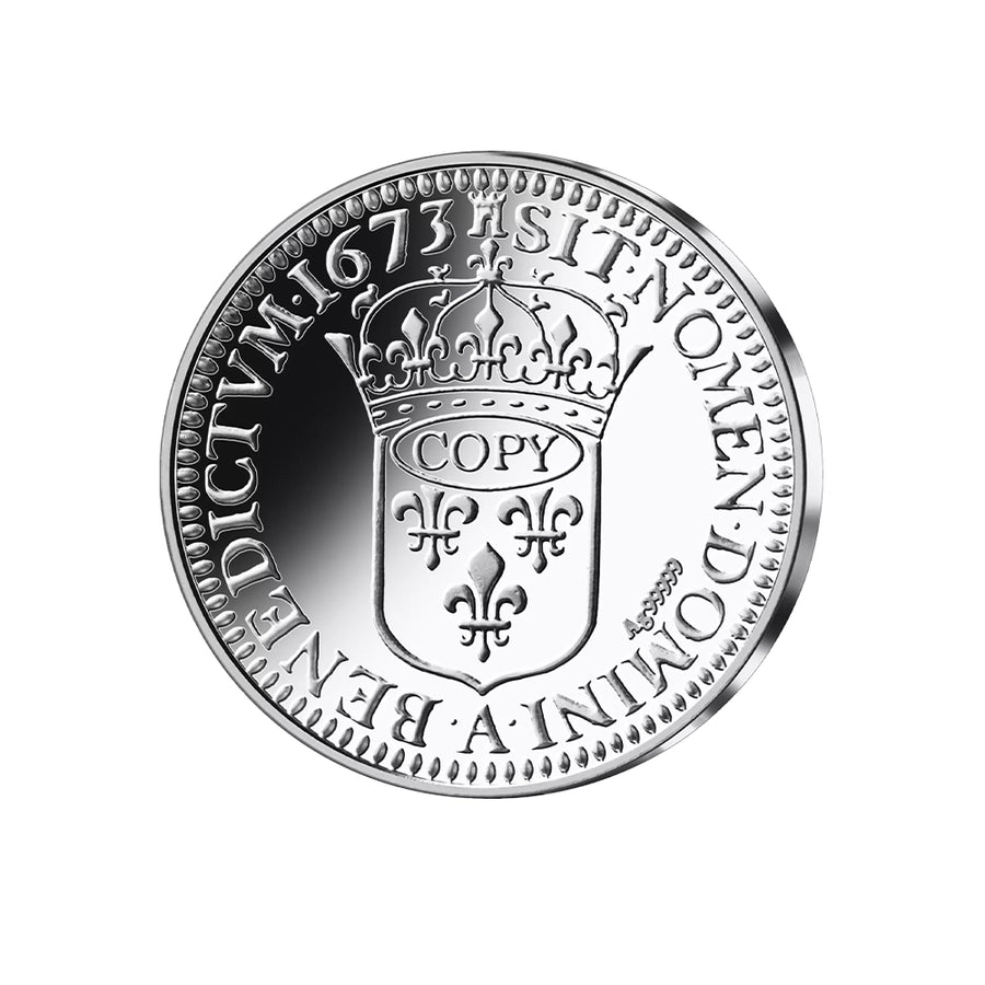 Frappe en Argent pur - Louis XIV Ecu du Parlement