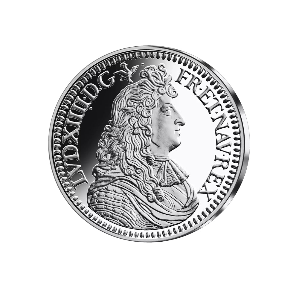 Frappe en Argent pur - Louis XIV Ecu du Parlement