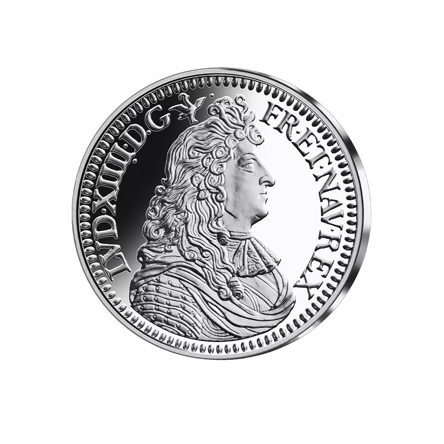 Frappe en Argent pur - Louis XIV Ecu du Parlement