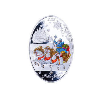 The Father Frost - Monnaie de 5 Dollars Argent - BE 2026