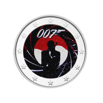 007 - 2 euro commemorative - colorized