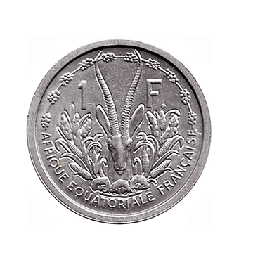 1 franc - Afrique Equatoriale Française - 1948
