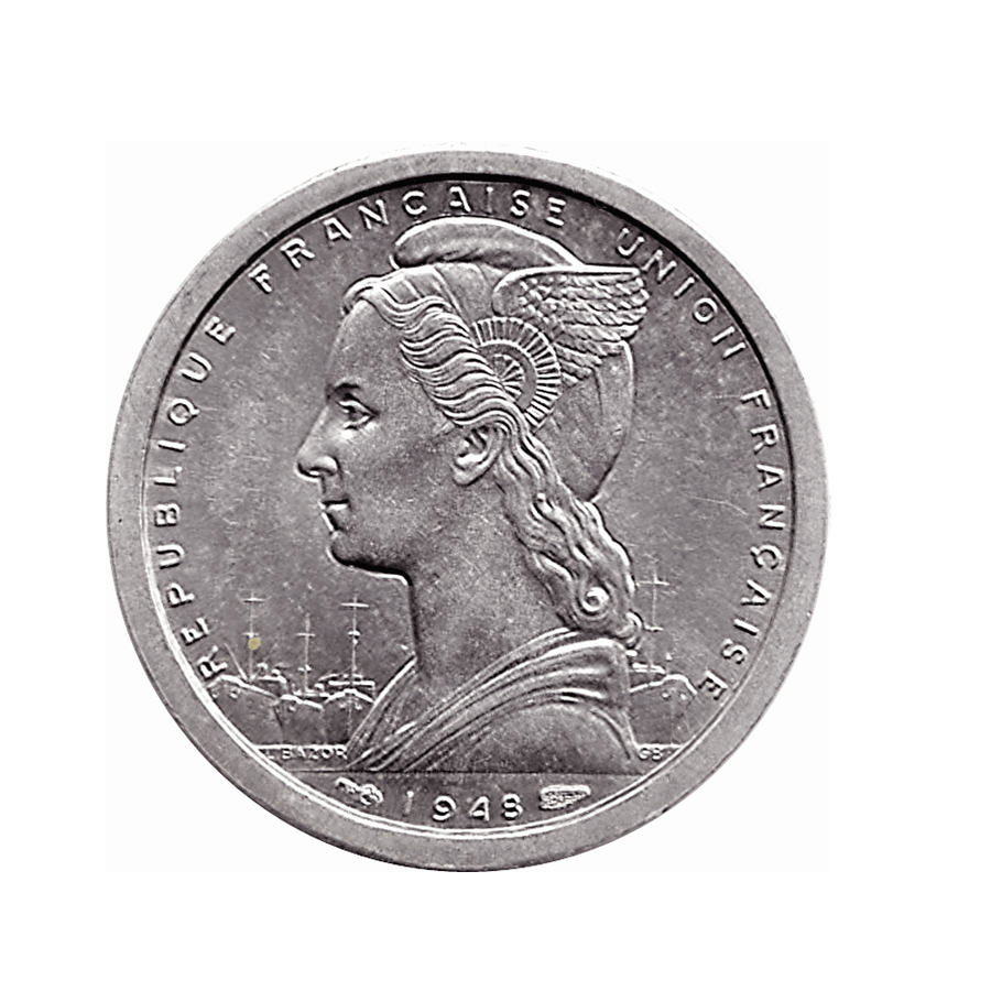 1 franc - Afrique Equatoriale Française - 1948