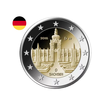 Allemagne 2016 - 2 Euro Commémorative - Saxe