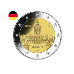 Allemagne 2018 - 2 Euros Commémorative - Château de Charlottenburg