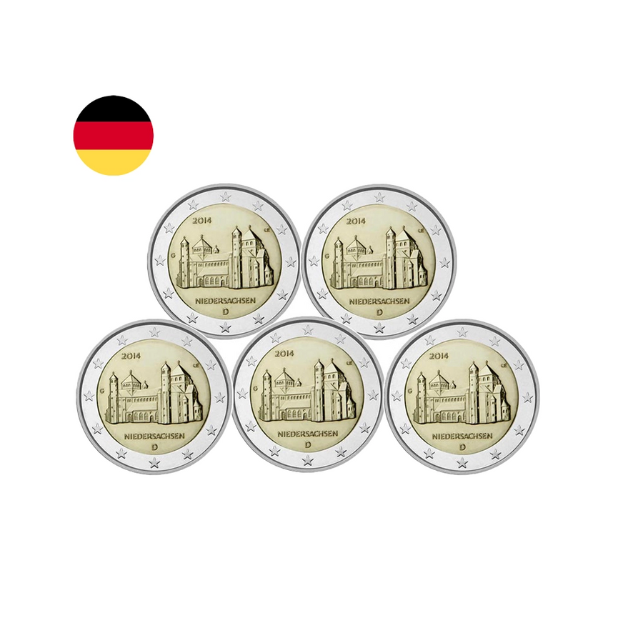 Allemagne 2014 - 2 Euro Commémorative - Basse-Saxe