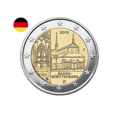 Allemagne 2013 - 2 Euros Commémorative - Bade-Wurtemberg
