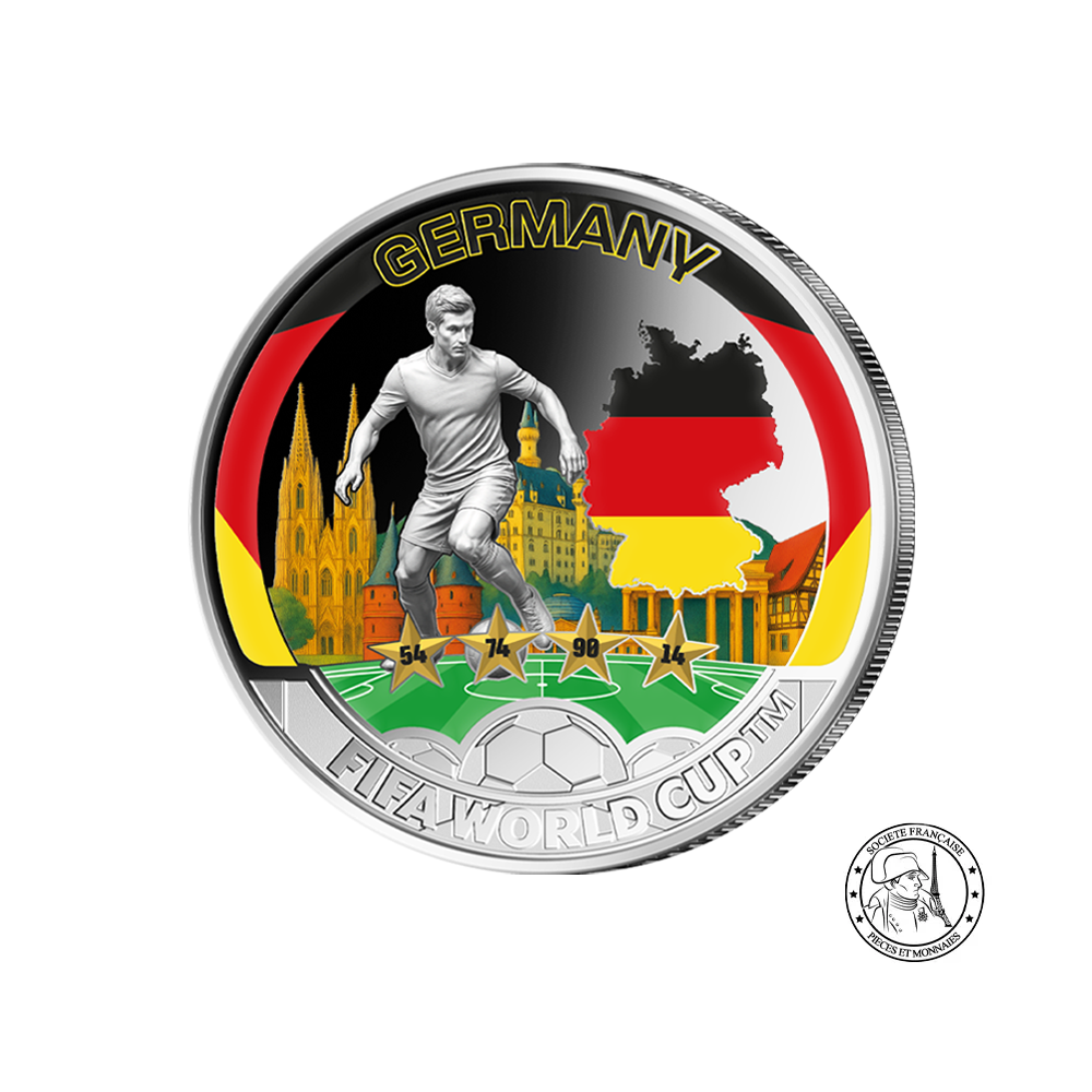 FIFA 2026 - Champion du monde - Allemagne - Monnaie de ½ Dollar - 2026