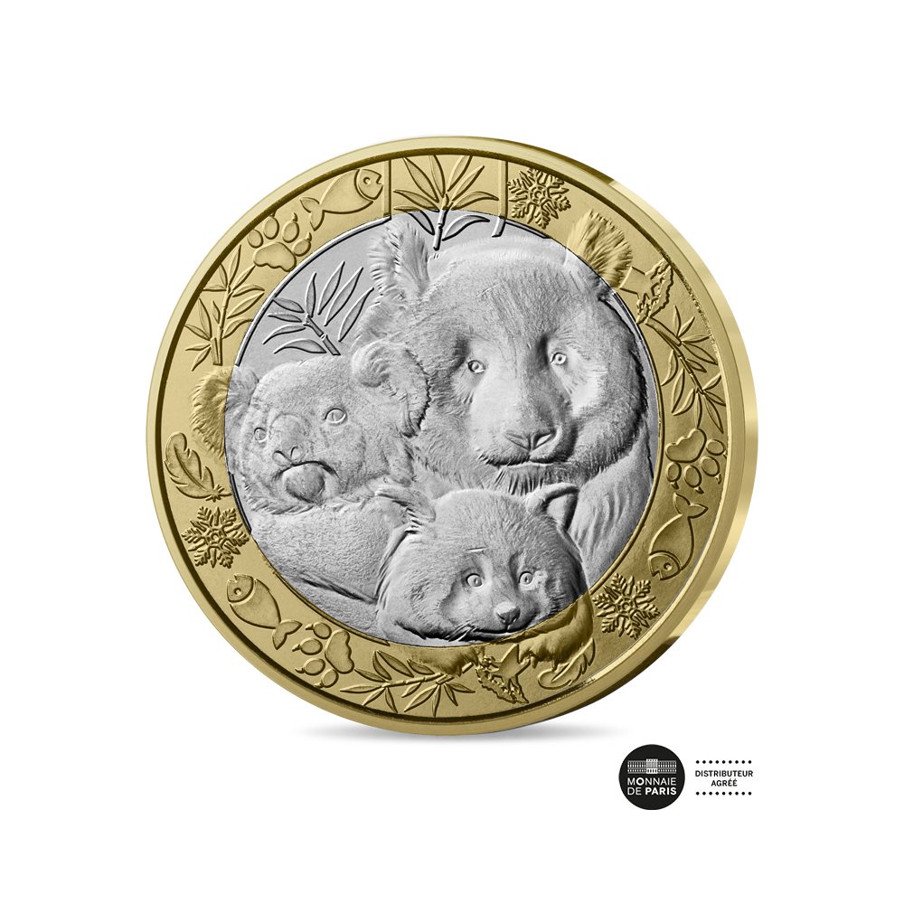 Les Animaux du monde - Monnaie de 5€ Bicolore - 2026 (Variantes disponibles)