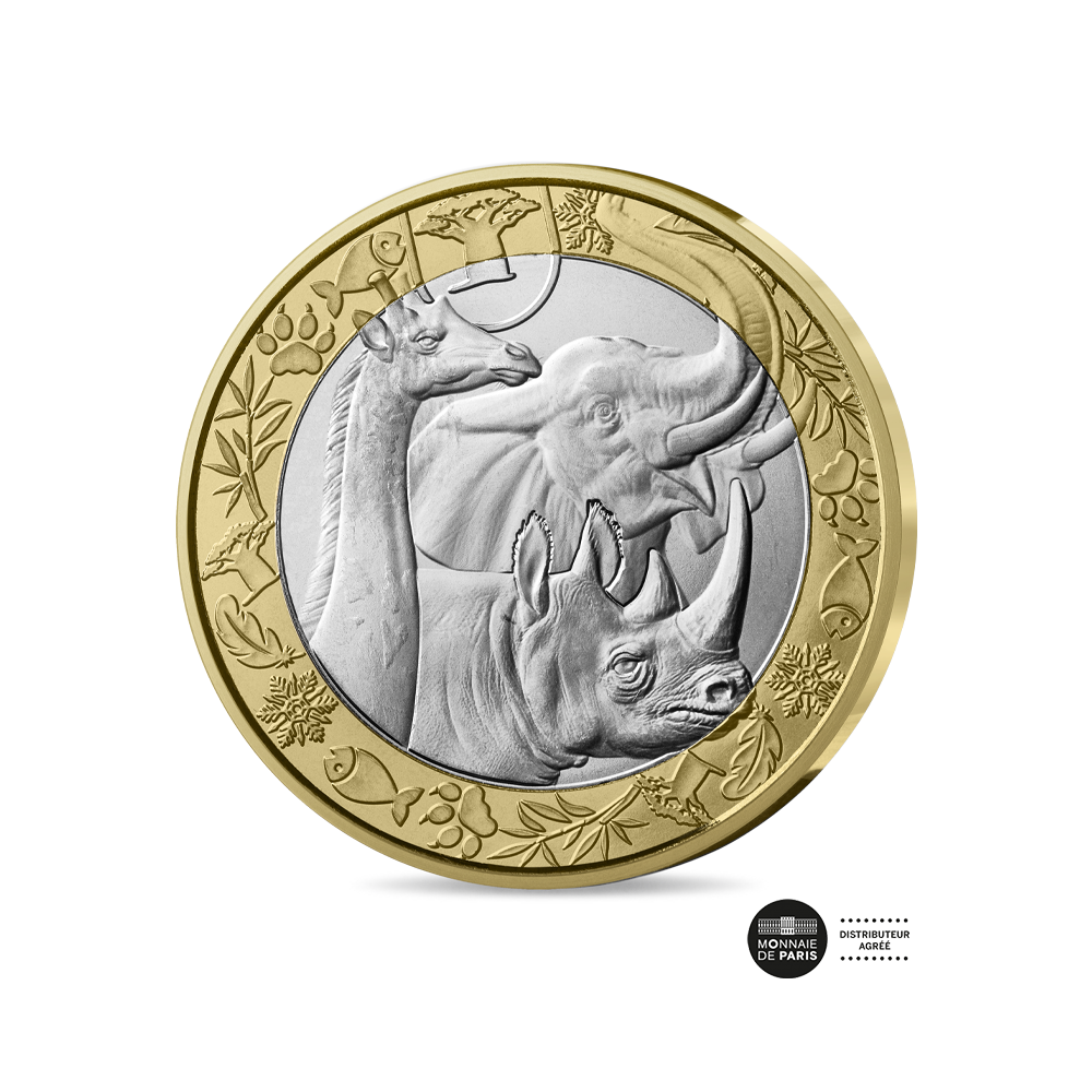 Les Animaux du monde - Monnaie de 5€ Bicolore - 2026 (Variantes disponibles)
