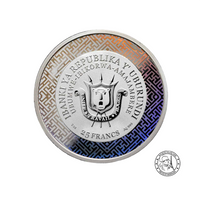 ⁣⁢Año de la Cabra - Moneda de 25 Francos 2 Oz Plata - BE 2027⁤⁣