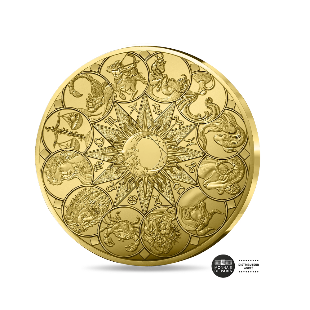 Les Signes Astrologiques - Monnaie de 500€ Or - BU 2026