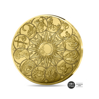 Les Signes Astrologiques - Monnaie de 500€ Or - BU 2026