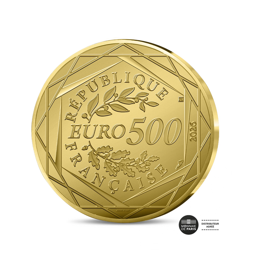 Les Signes Astrologiques - Monnaie de 500€ Or - BU 2026